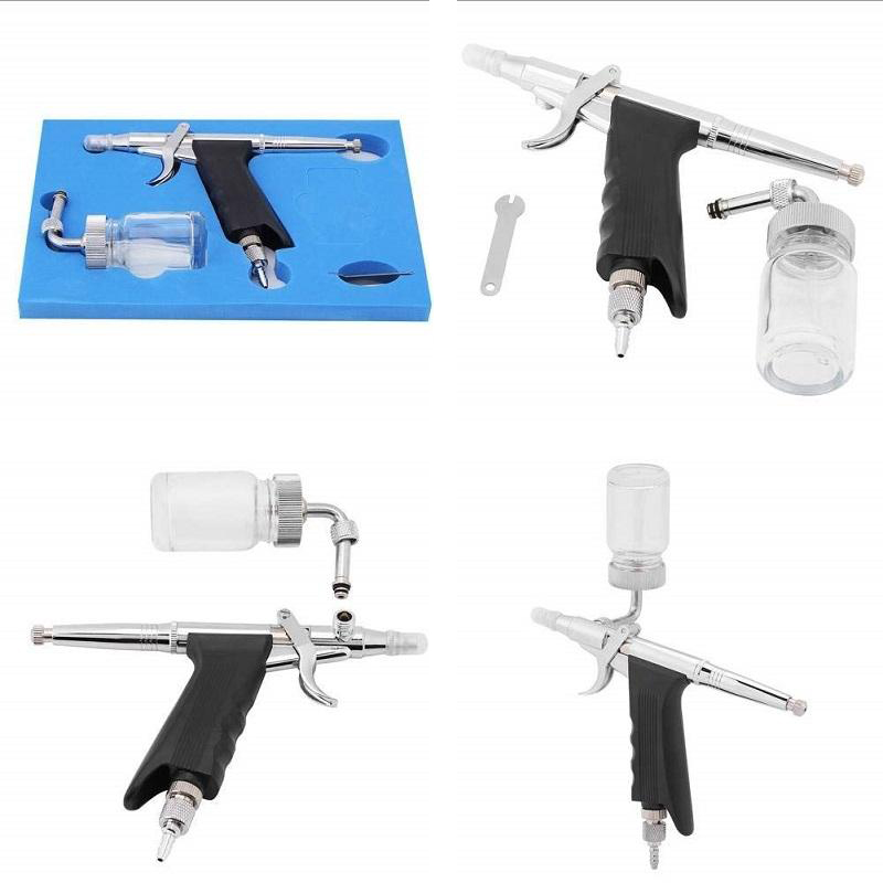 Professional Airbrush Spray Gun for Facial Clean Face Care Salon Nail , Tattoo