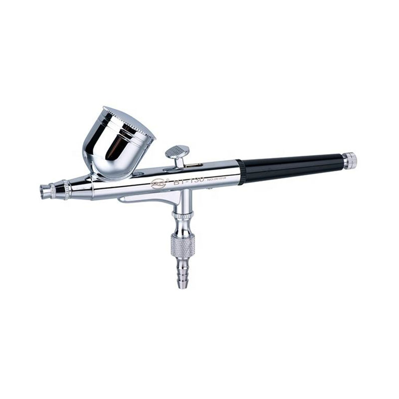 BT-130 Double Action Gravity Feed Spray Gun for Painted Nail Art Spray Gun