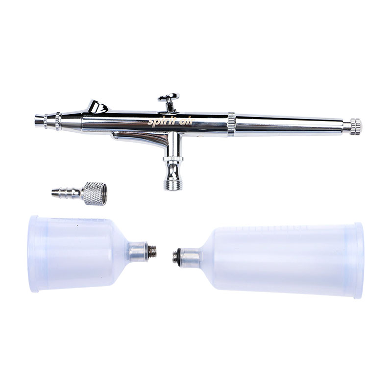 Dual Action Mini Airbrush Kit for Body Art, Painting, Nail Art, and Modeling