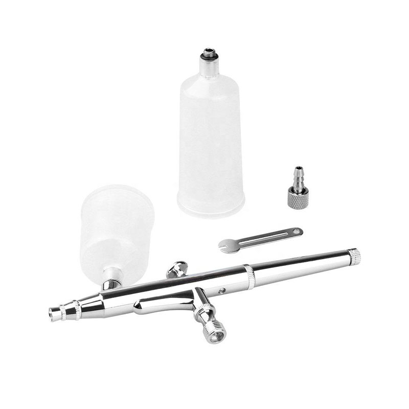 Dual Action Mini Airbrush Kit for Body Art, Painting, Nail Art, and Modeling