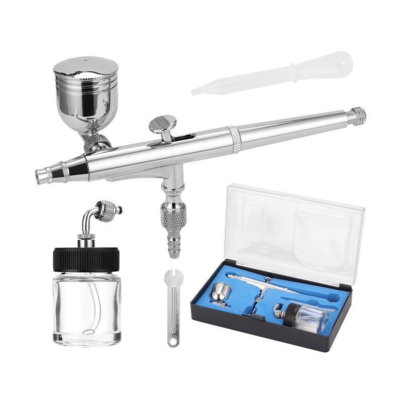 Two-Function Gravity-Fed Airbrush for Body Art and Cake Decoration