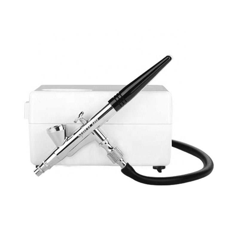 Portable Airbrush Kit with Air Compressor for Body Art, Face Painting, Nail Art, Tattoo, and Makeup