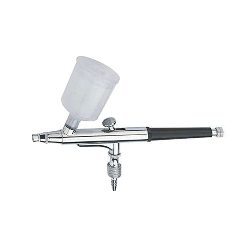 Multi-Purpose Hobbyist Airbrush Set Dual Action Gravity Feed Airbrush with 2/3 Ounce Cup and 4/3 Ounce Cup