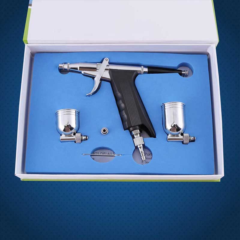 Cosmetic Makeup Airbrush Gun for Face, Body, Car Painting, Nail Art, Fine Art, Photo Retouching, Cake Decorating, T-shirt Printing