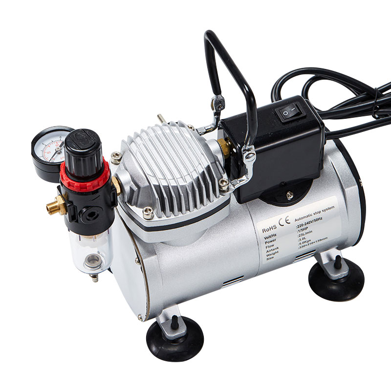 BT-18 Airbrush Compressor And Airbrush