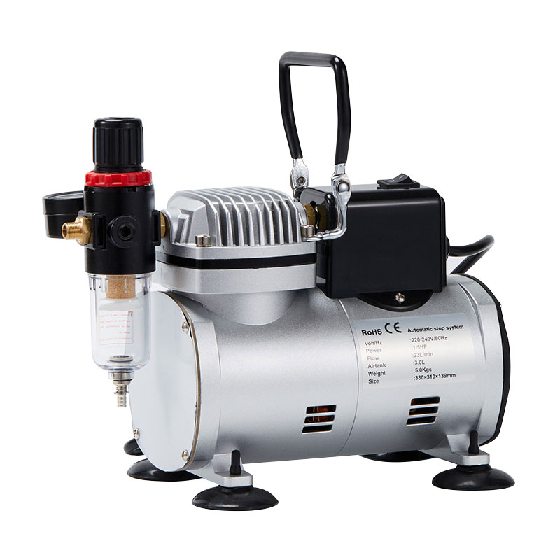 BT-18 Airbrush Compressor And Airbrush